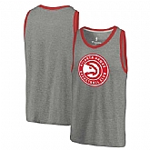 Atlanta Hawks Team Essential Tri-Blend Tank Top - Heather Gray,baseball caps,new era cap wholesale,wholesale hats
